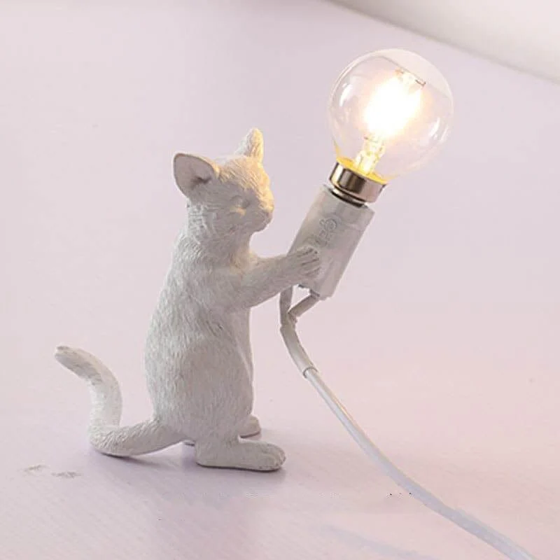 Cat Statue Table Lamp - Glova