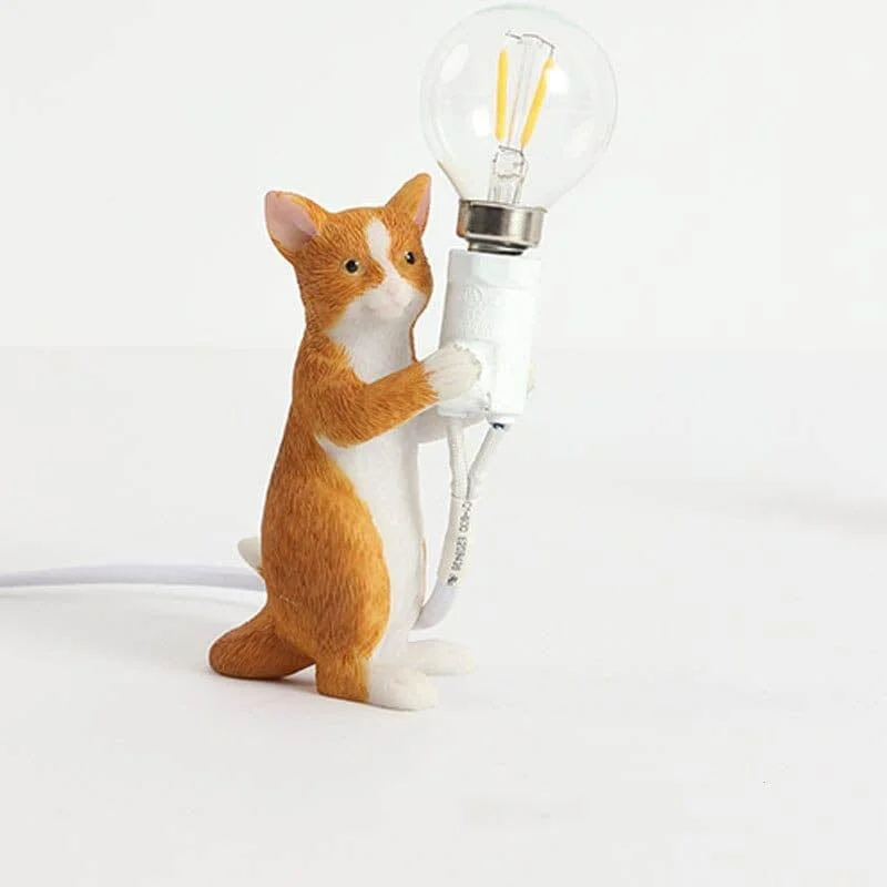 Cat Statue Table Lamp - Glova