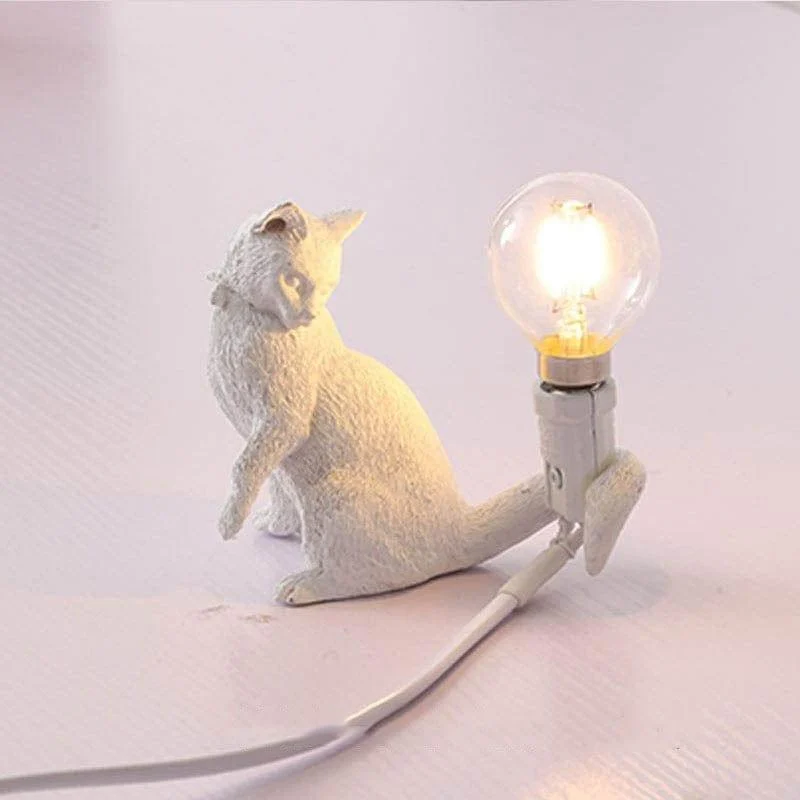 Cat Statue Table Lamp - Glova