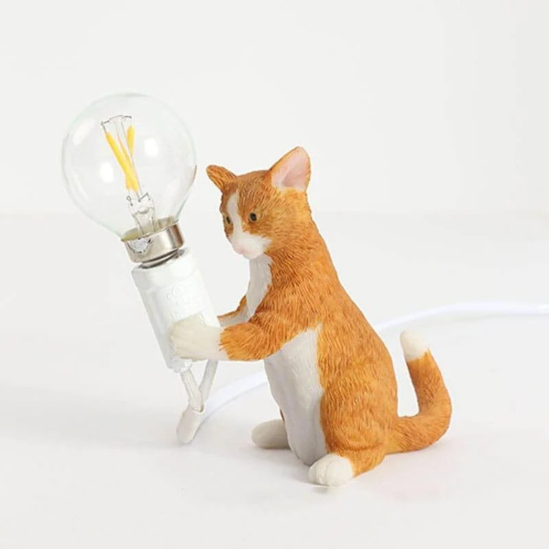 Cat Statue Table Lamp - Glova