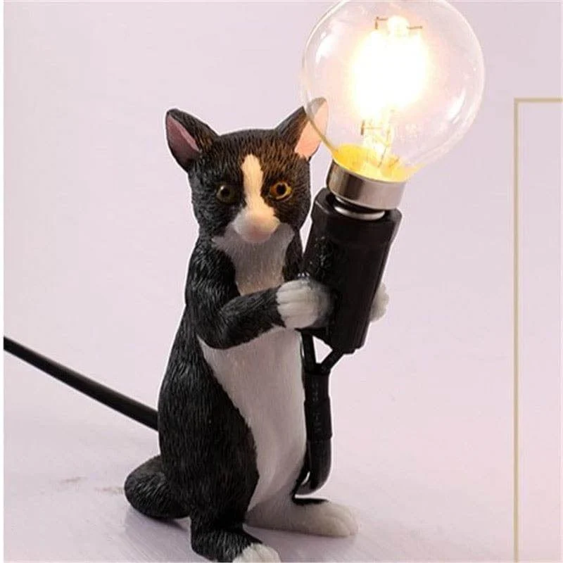 Cat Statue Table Lamp - Glova