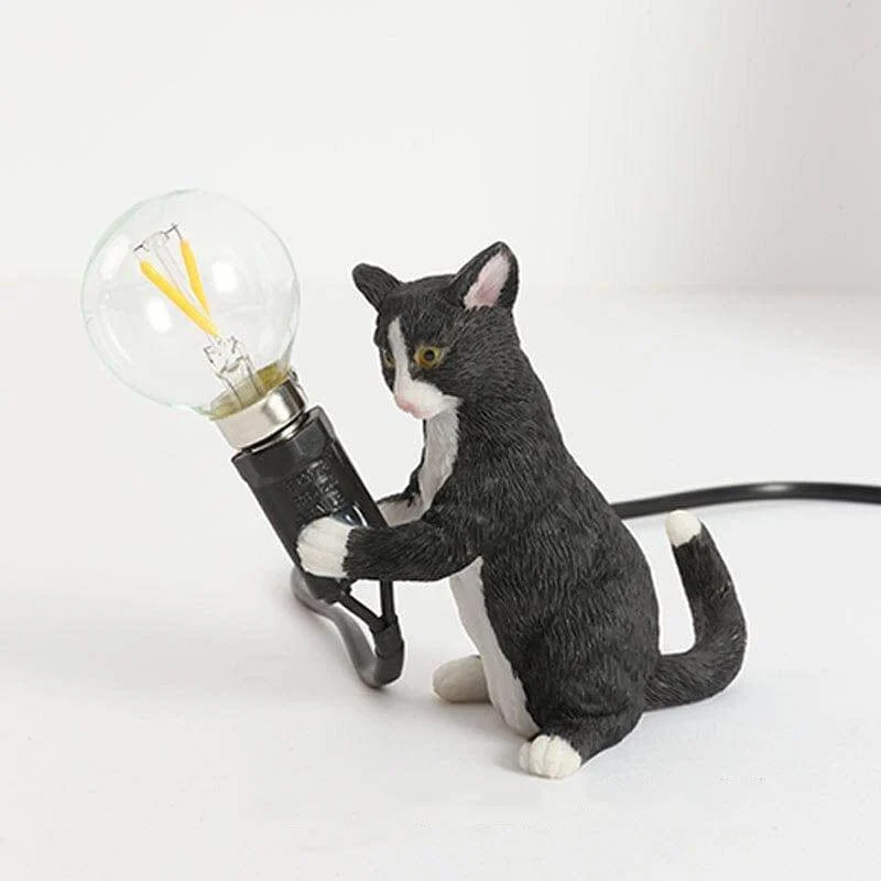 Cat Statue Table Lamp - Glova