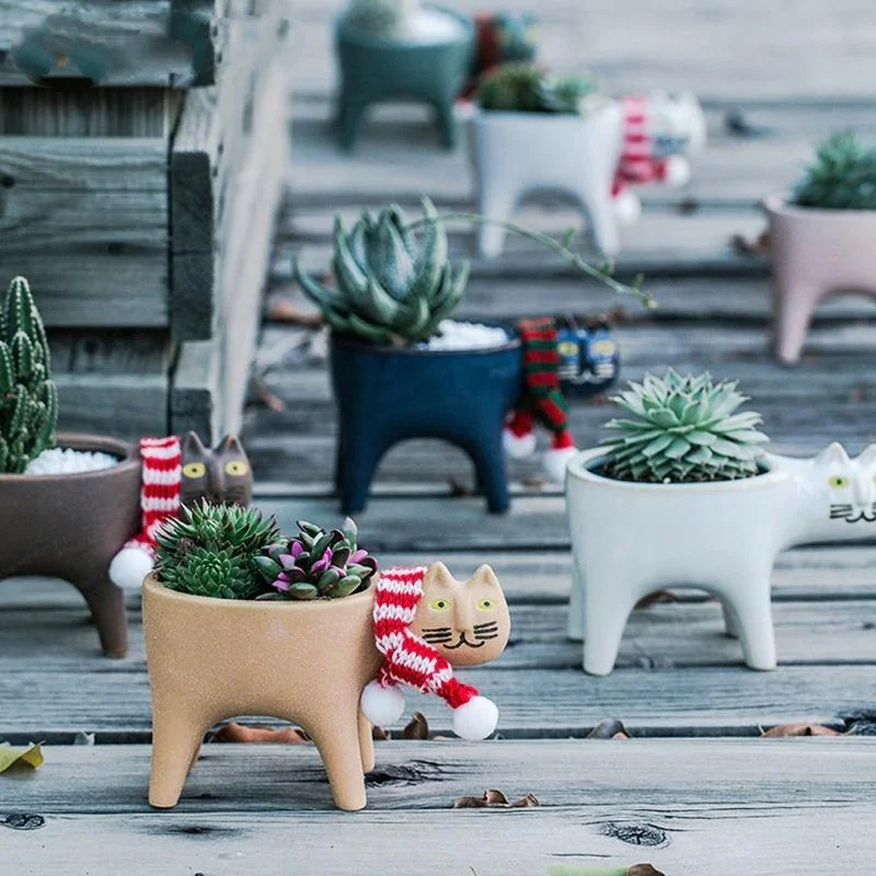 Cats Mini Planters - Glova