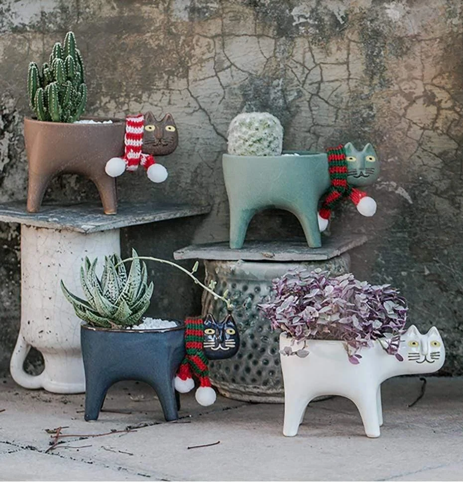 Cats Mini Planters - Glova