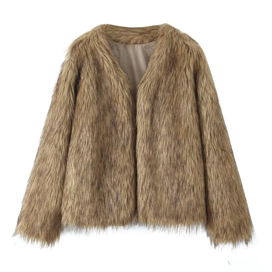 Cece Faux Fur Jacket - Glova