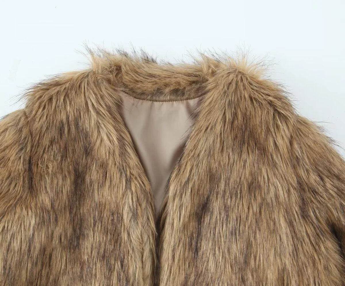 Cece Faux Fur Jacket - Glova