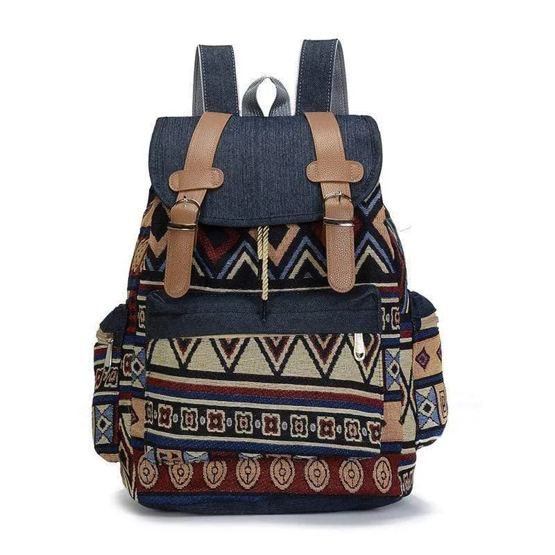 Cecilia Ethnic Design Backpack (4styles) - Glova