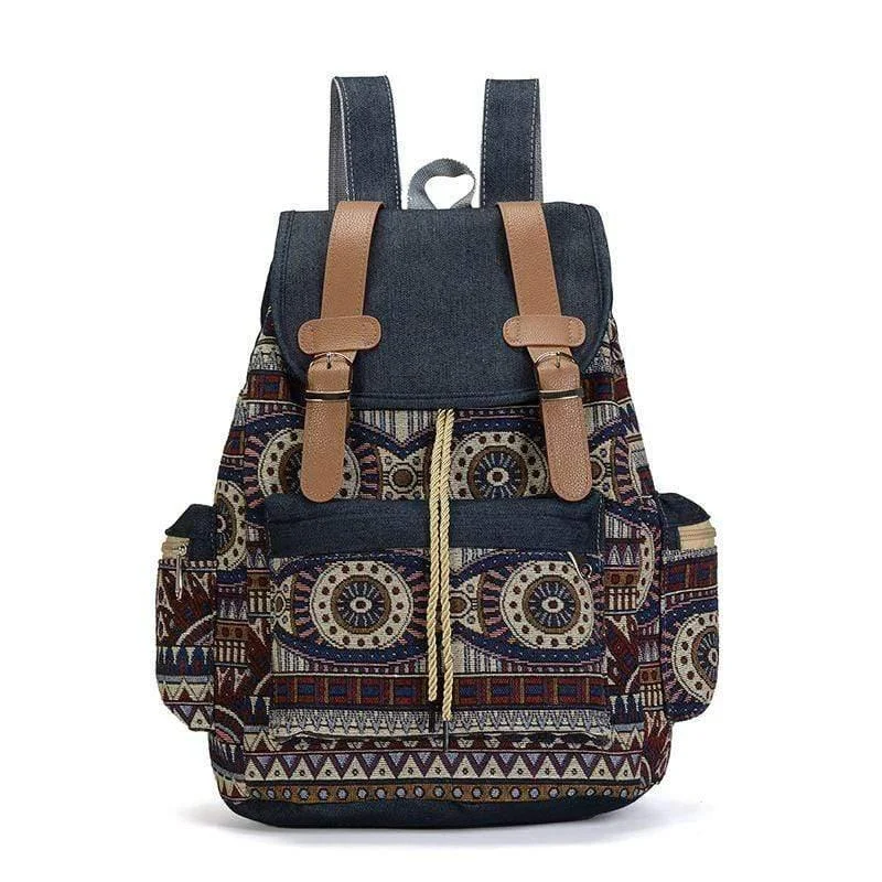 Cecilia Ethnic Design Backpack (4styles) - Glova