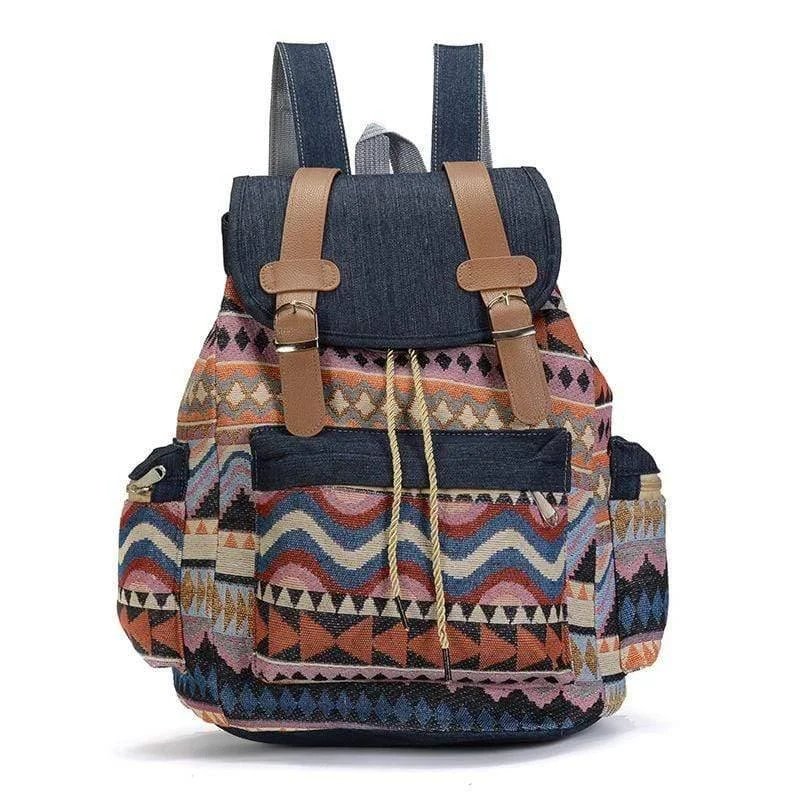 Cecilia Ethnic Design Backpack (4styles) - Glova