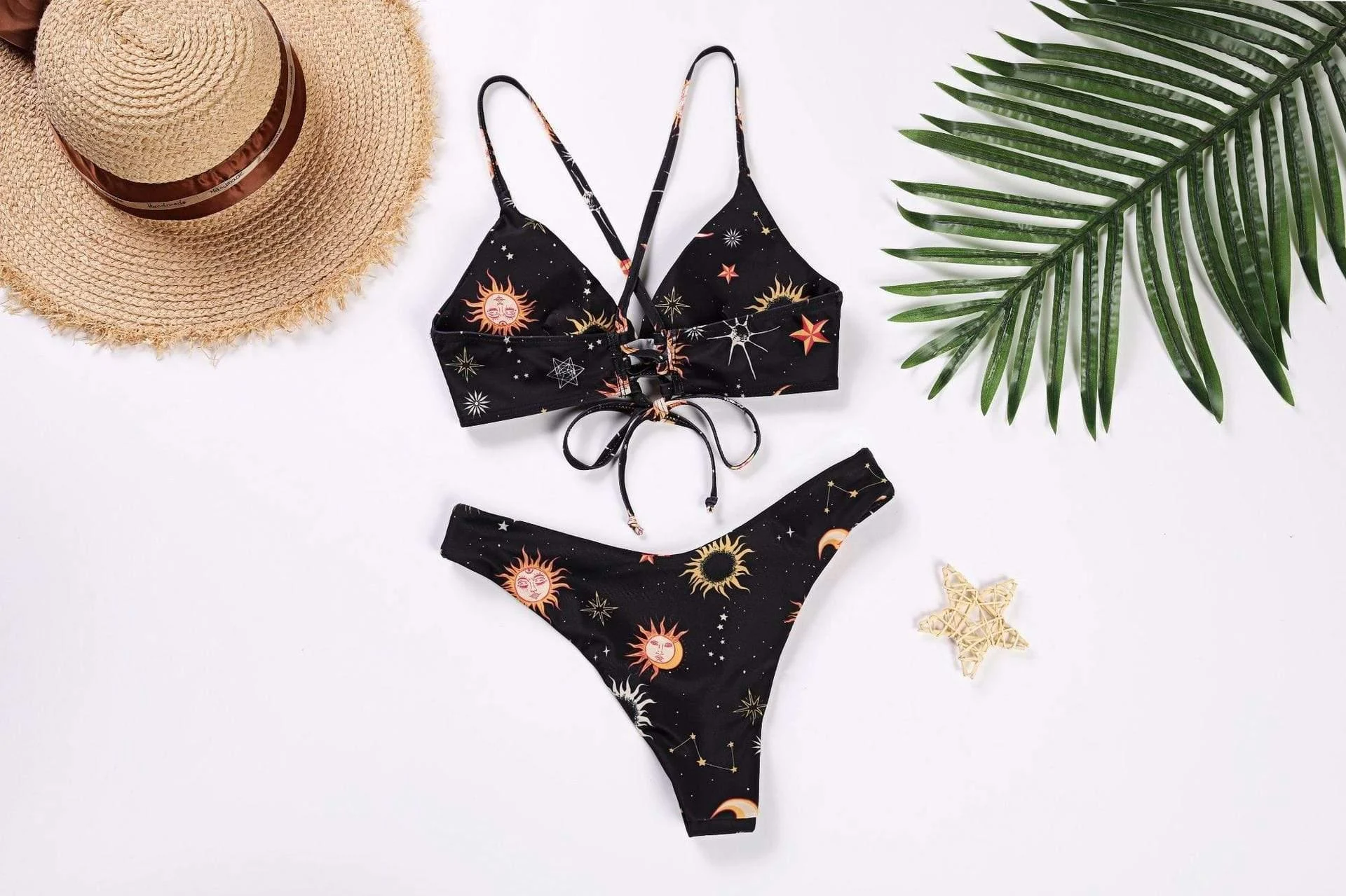 Celestial Print Bikini Set - Glova