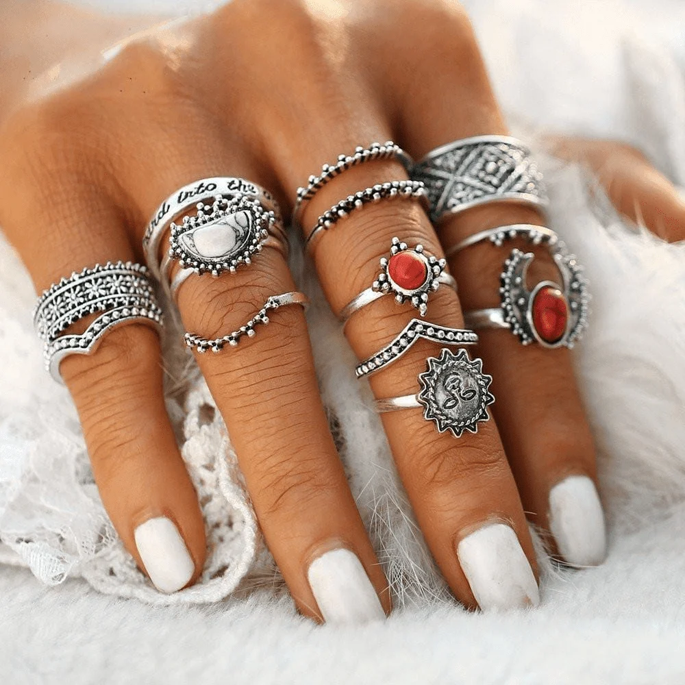 Celestial Ring Set 14pcs - Glova