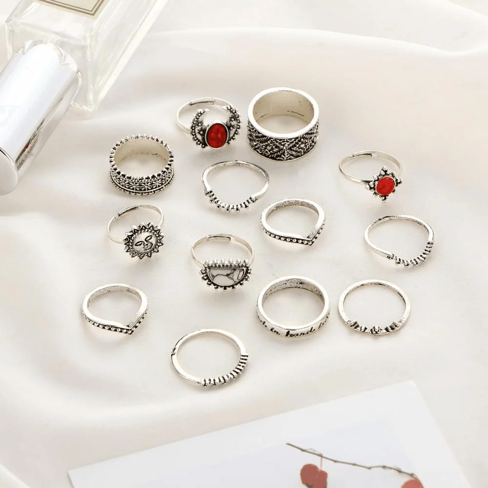 Celestial Ring Set 14pcs - Glova