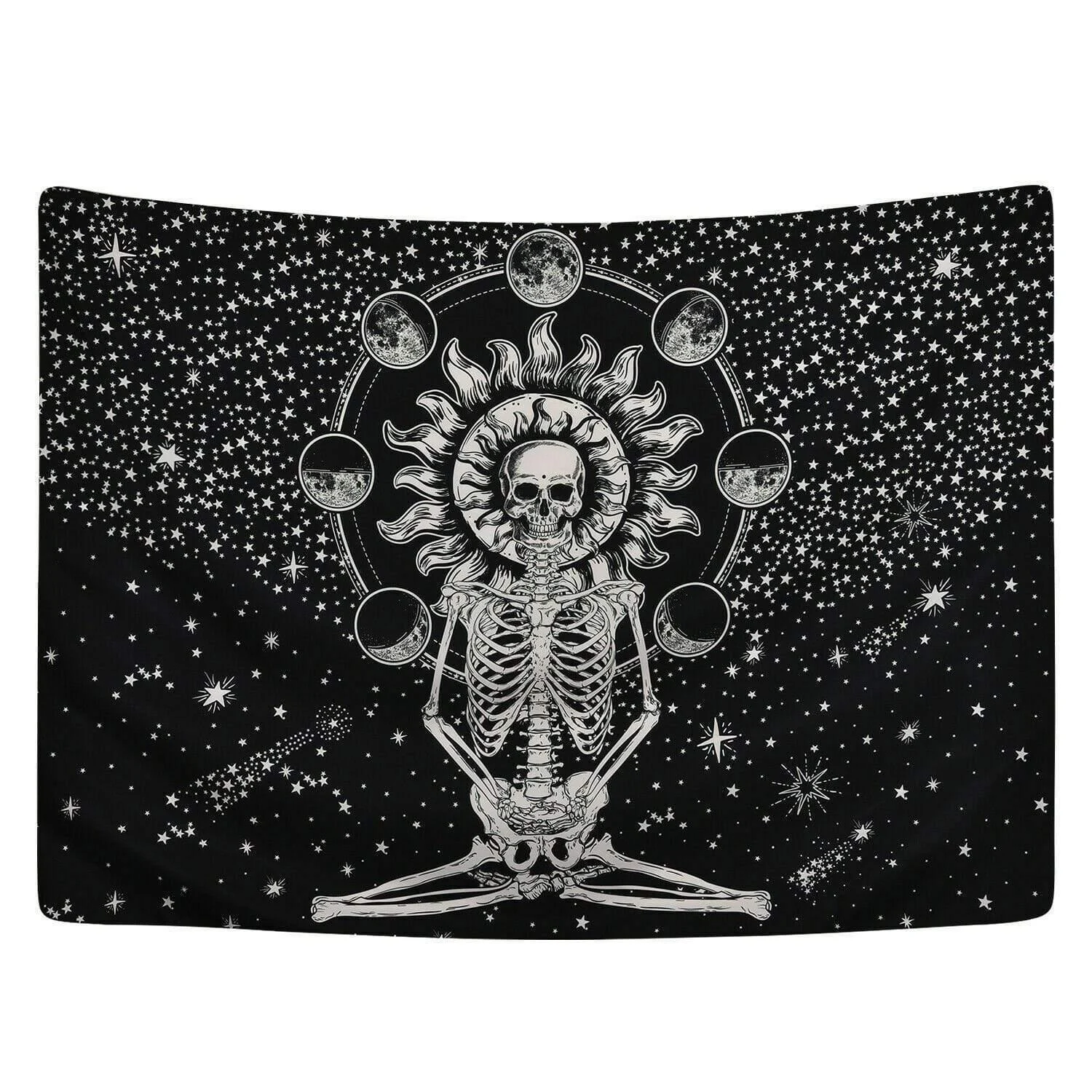 Celestial Skeleton Wall Tapestry - Glova