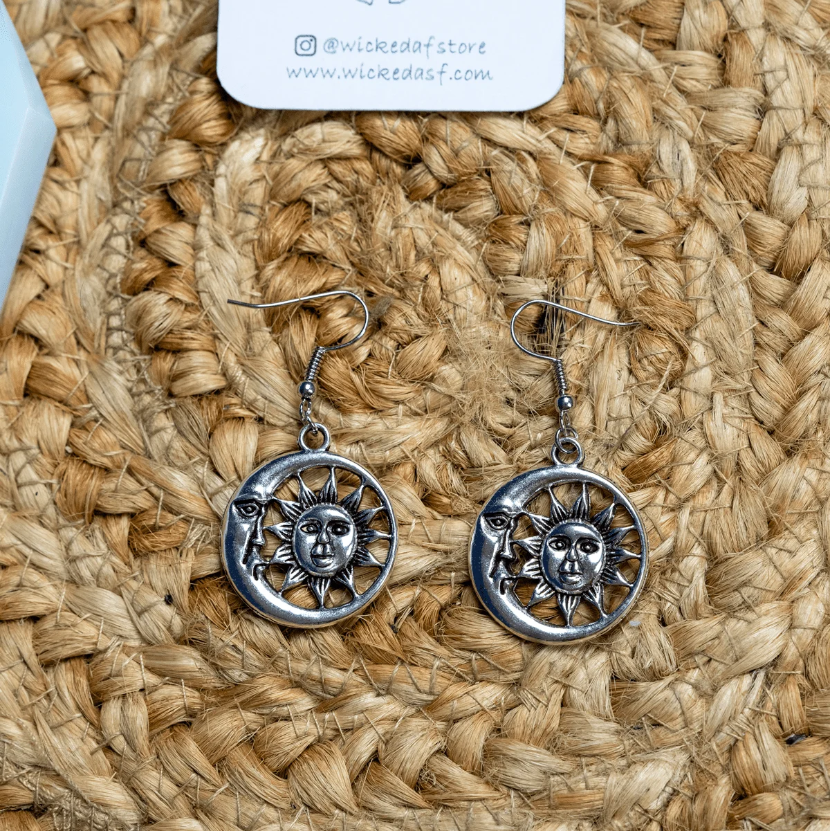 Celestial Sun and Moon Earrings - Glova