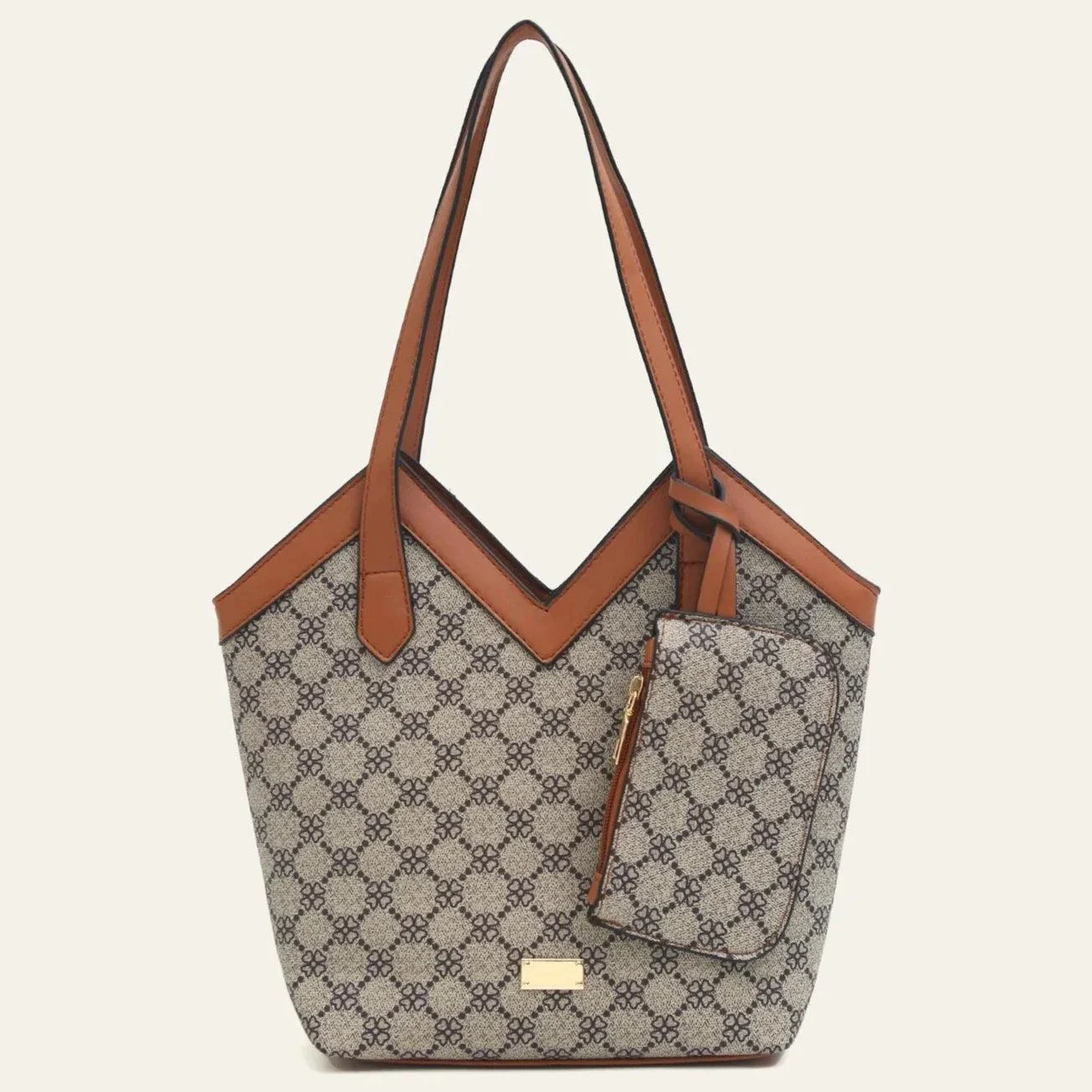 Cera Cut Out Monogram Totes - Glova