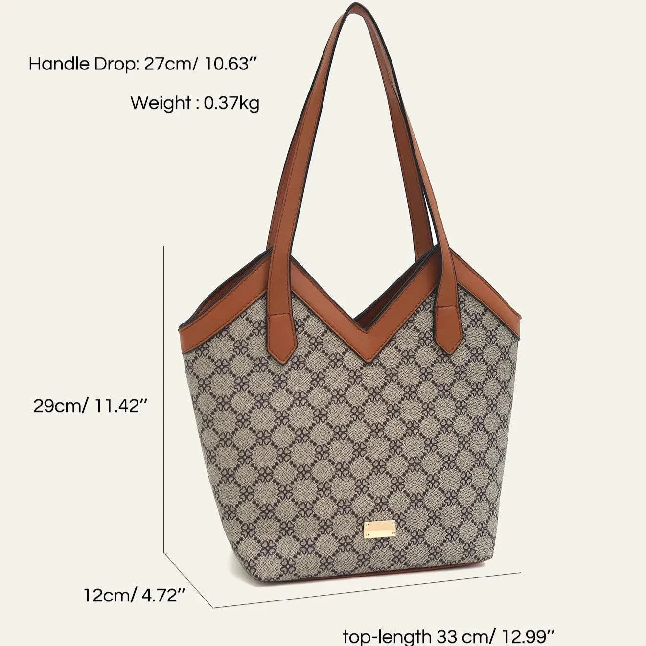 Cera Cut Out Monogram Totes - Glova