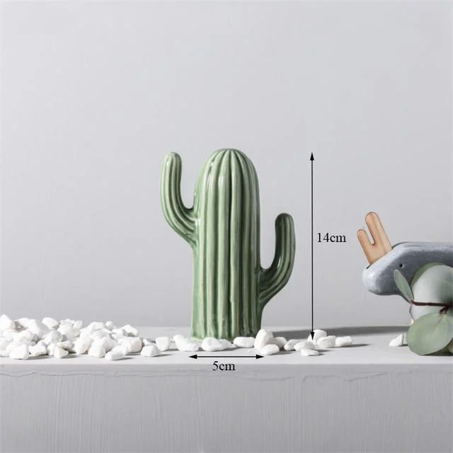 Ceramic Cactus Decor - Glova