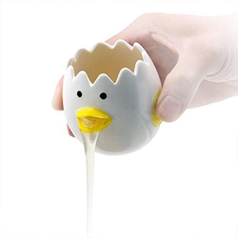 Ceramic Chicken Egg White Separator - Glova