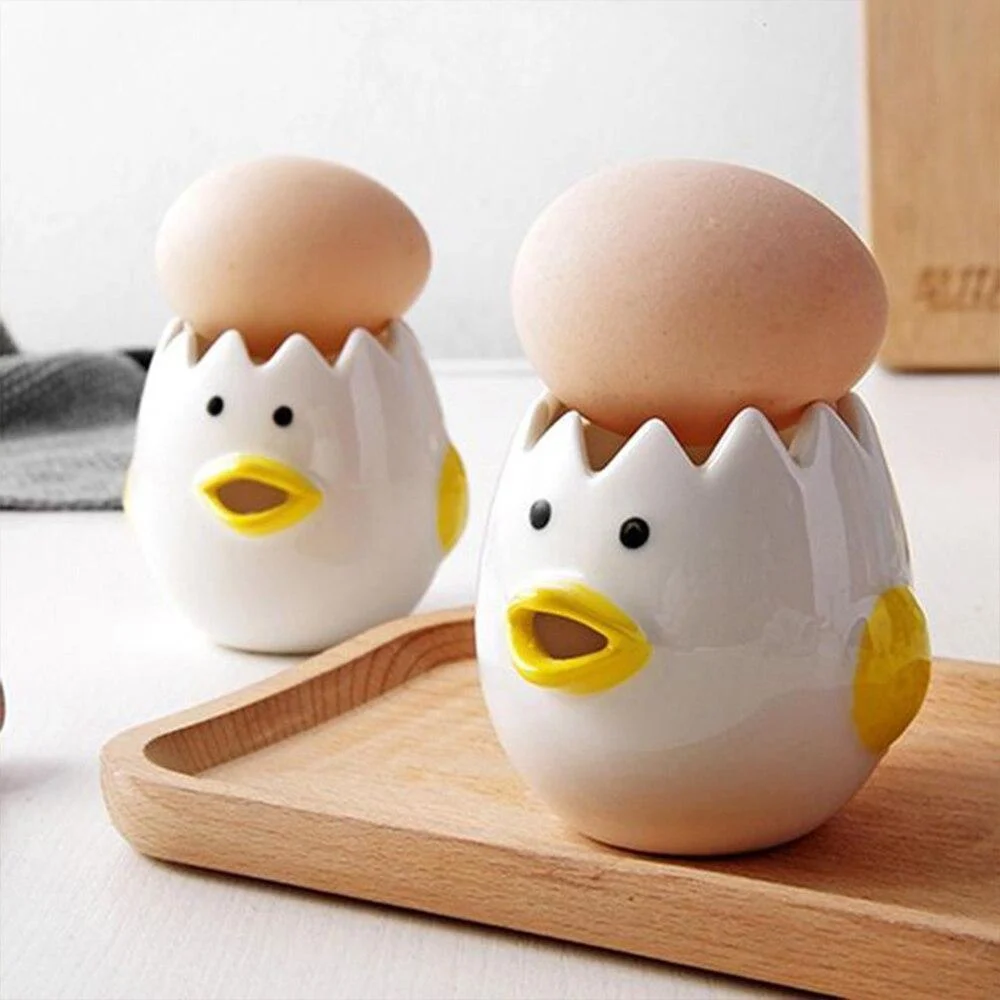 Ceramic Chicken Egg White Separator - Glova