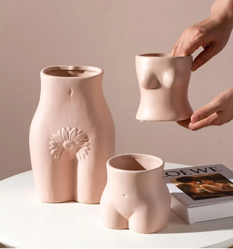 Ceramic Human Parts Vase - Glova