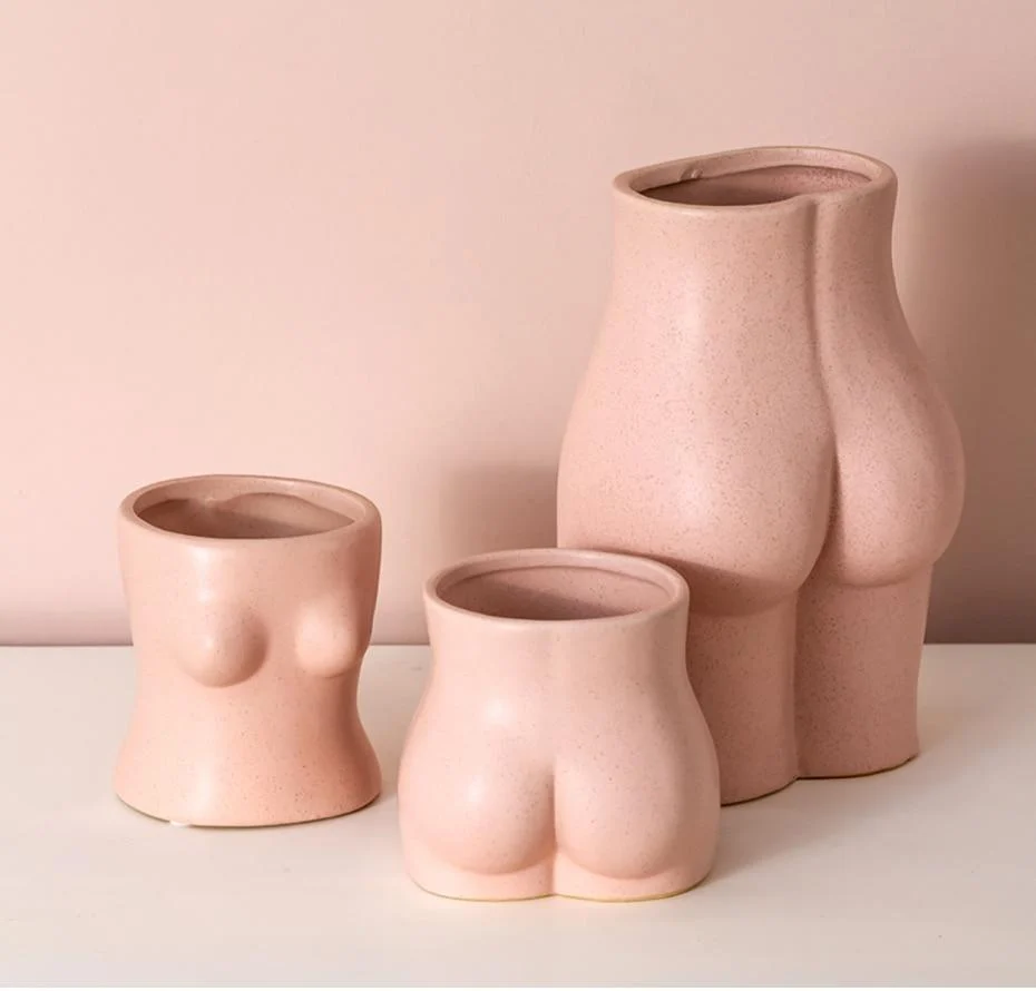 Ceramic Human Parts Vase - Glova