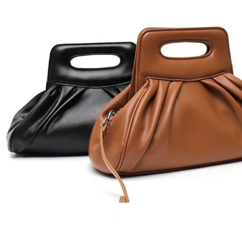 Cezanne Vegan Leather Pouch Bag - 2 Colors - Glova