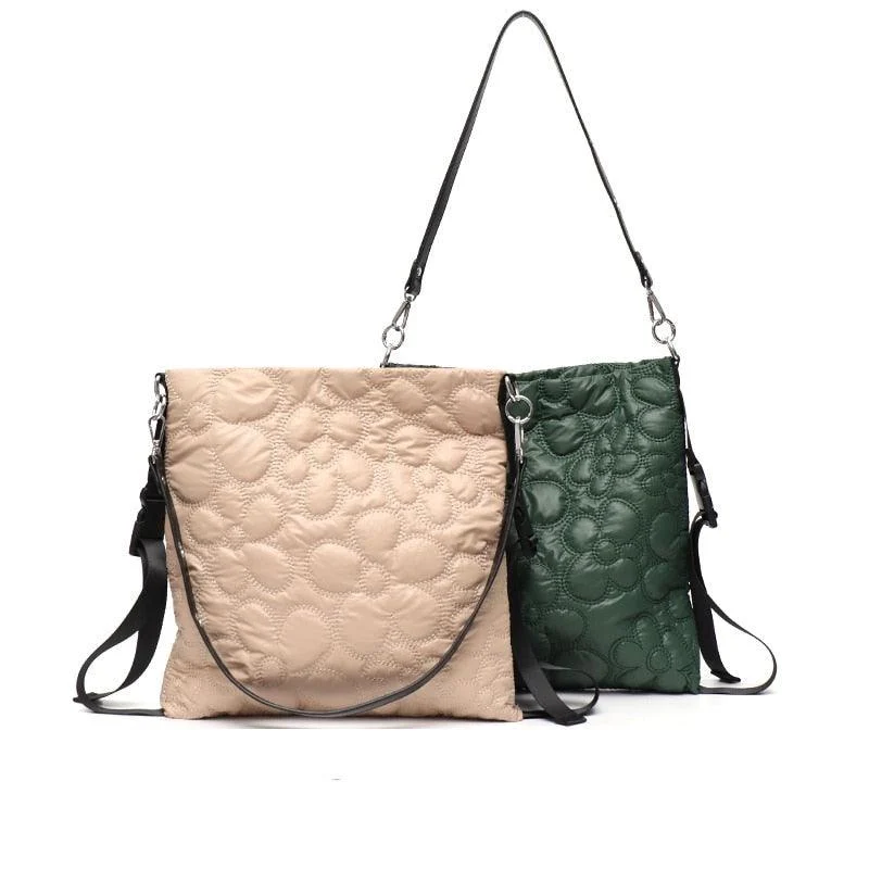 Cezi Luxe Floral Quilted Handbags - Glova