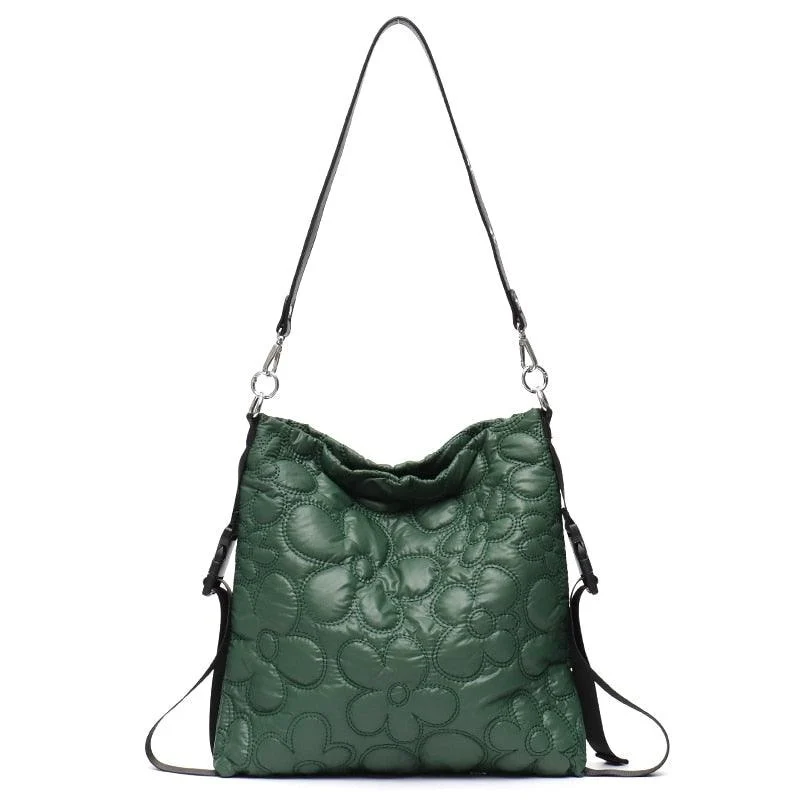 Cezi Luxe Floral Quilted Handbags - Glova