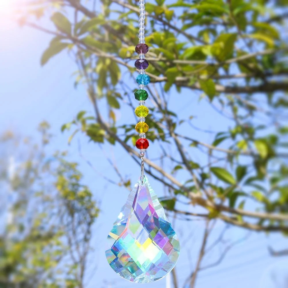 Chakra Crystal Suncatcher - Glova