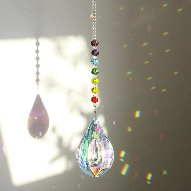 Chakra Crystal Suncatcher - Glova