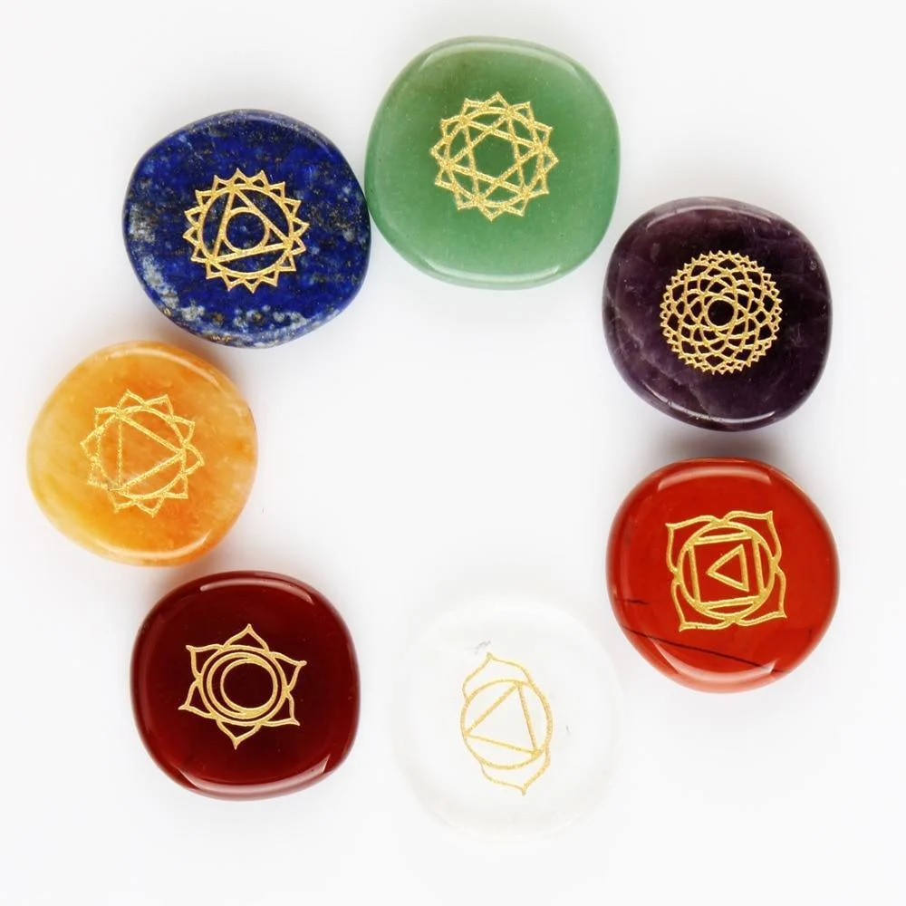 Chakra Healing Stones 7pcs - Glova