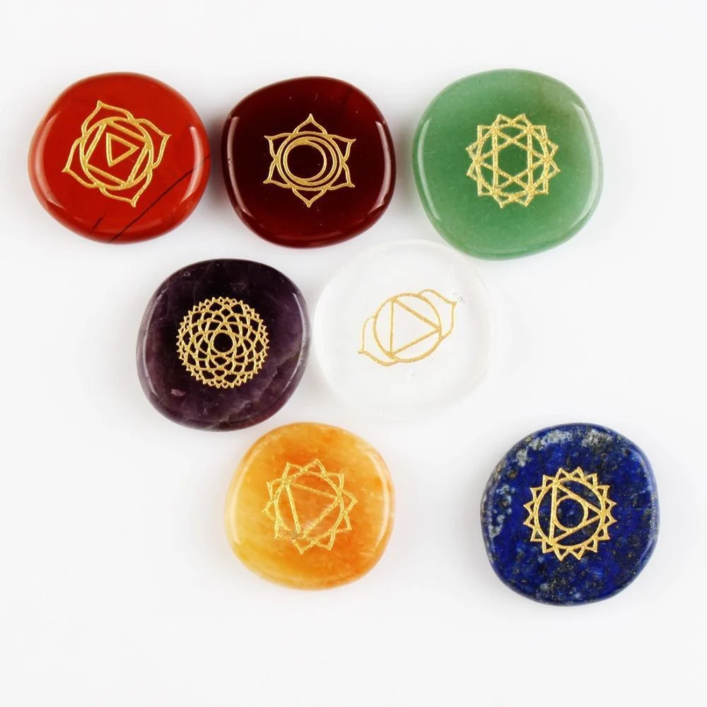 Chakra Healing Stones 7pcs - Glova