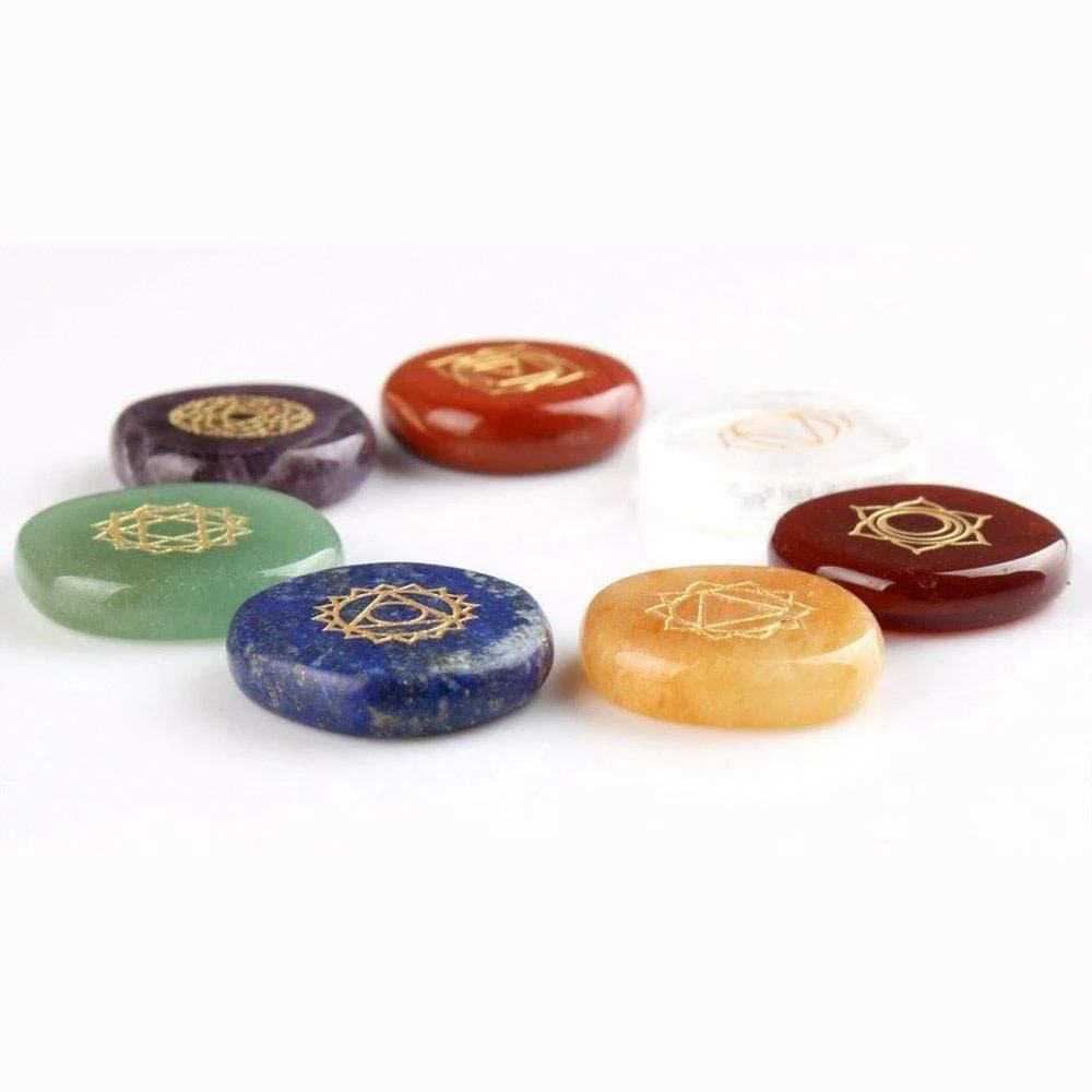 Chakra Healing Stones 7pcs - Glova