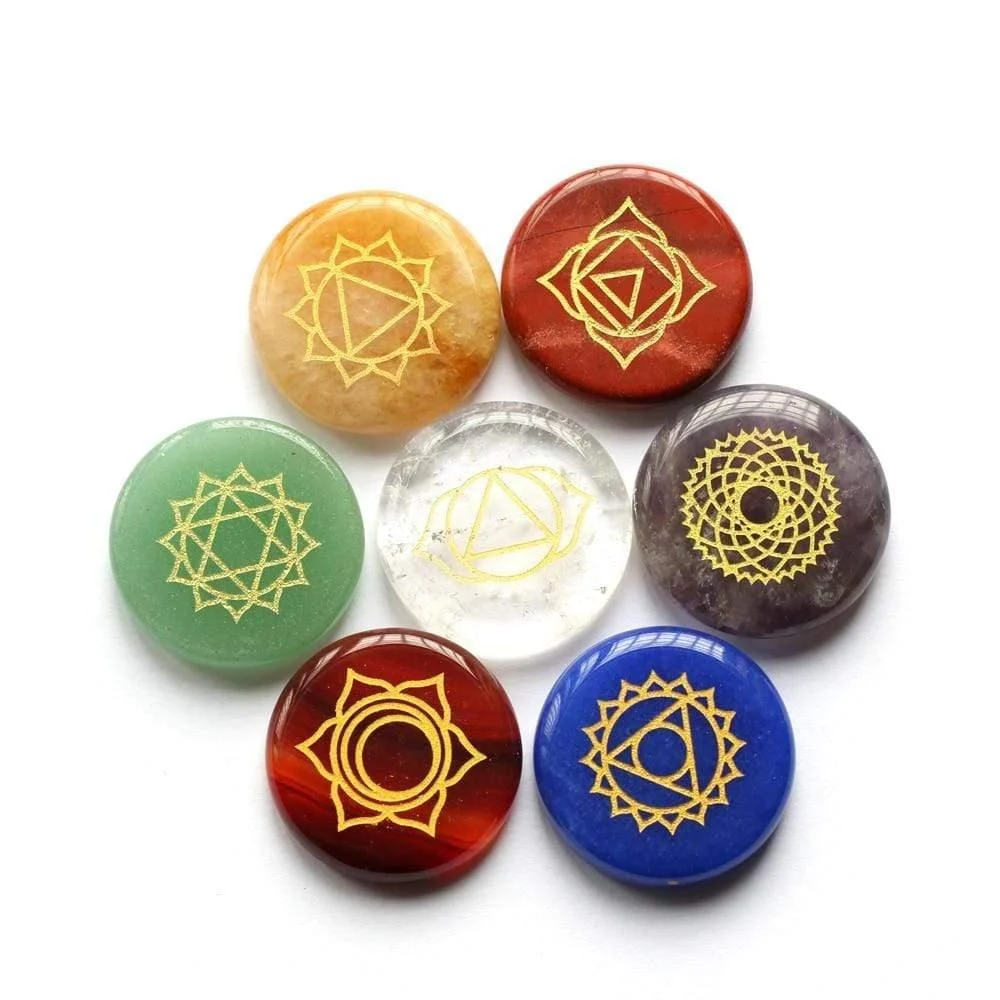 Chakra Healing Stones 7pcs - Glova