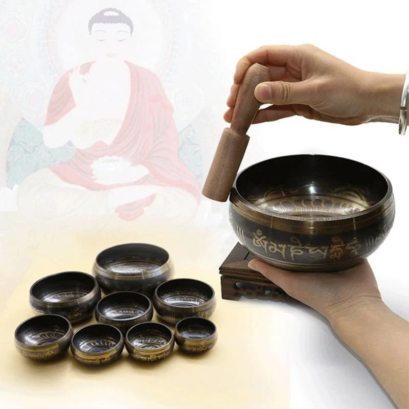 Chakra Meditation Tibetan Singing Bowl - Glova