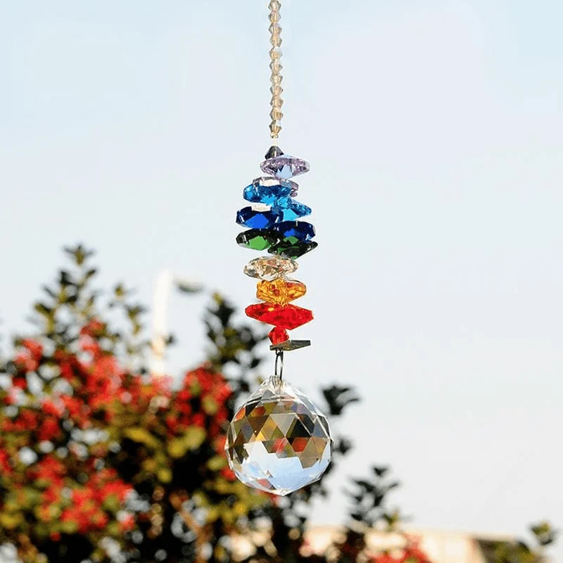 Chakra Prism Sun Catcher - Glova