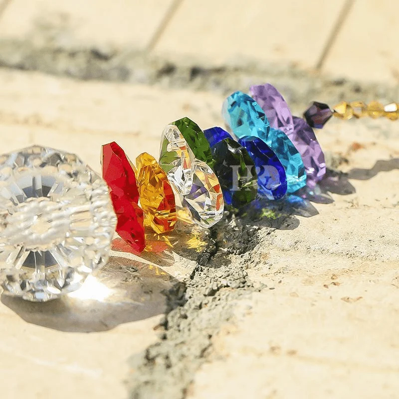 Chakra Prism Sun Catcher - Glova