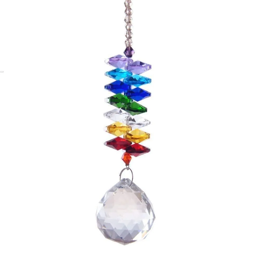 Chakra Prism Sun Catcher - Glova