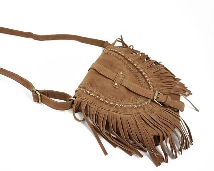 Charlie Fringe Crossbody Bag - Glova