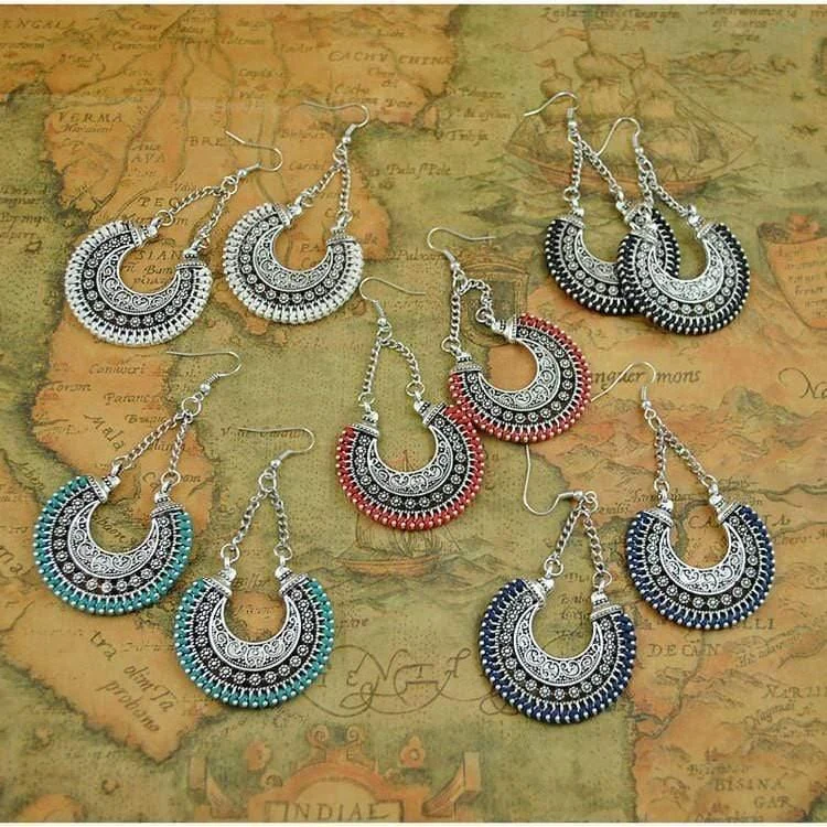 Charmer Crescent Earrings (5 Colors) - Glova