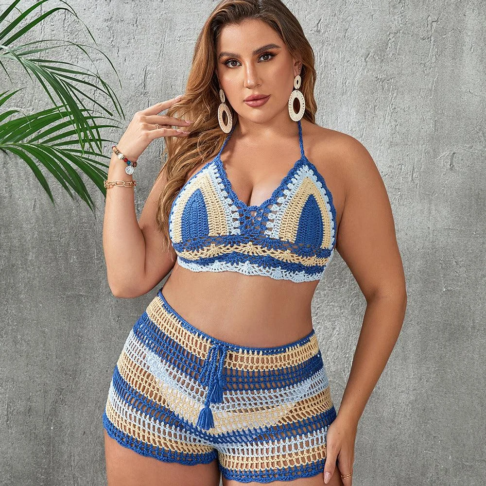 Christina Plus Size Knit Set - Glova