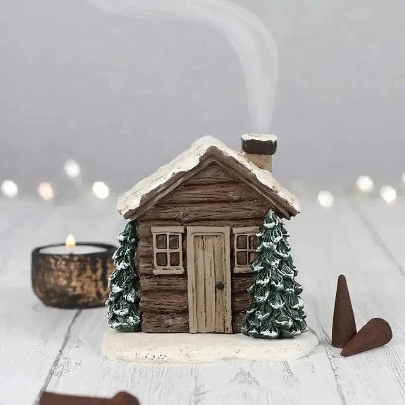 Christmas House Incense Burner - Glova