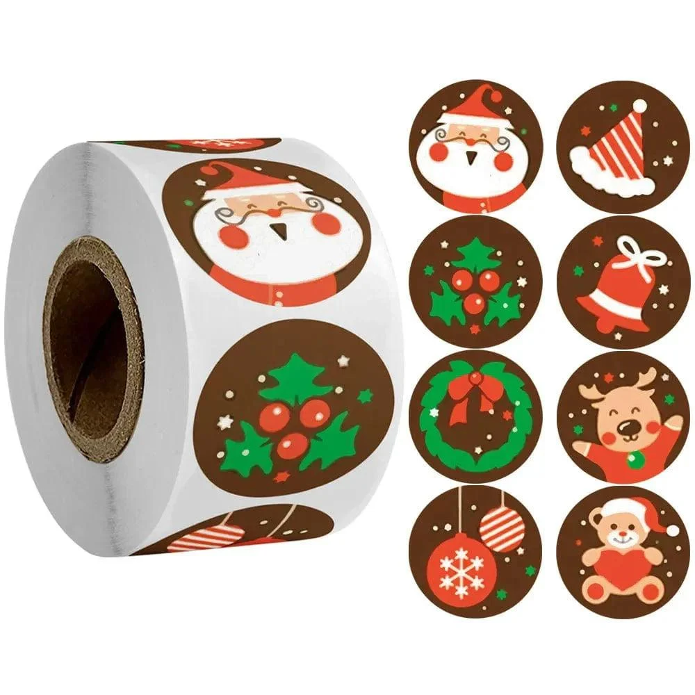 Christmas Stickers Roll - Glova