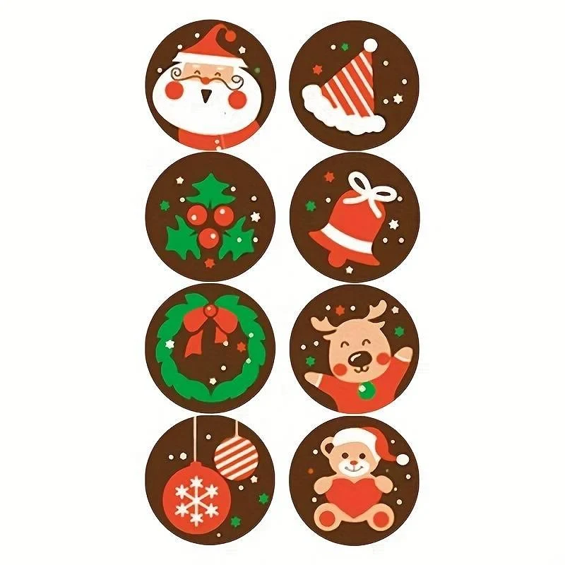 Christmas Stickers Roll - Glova