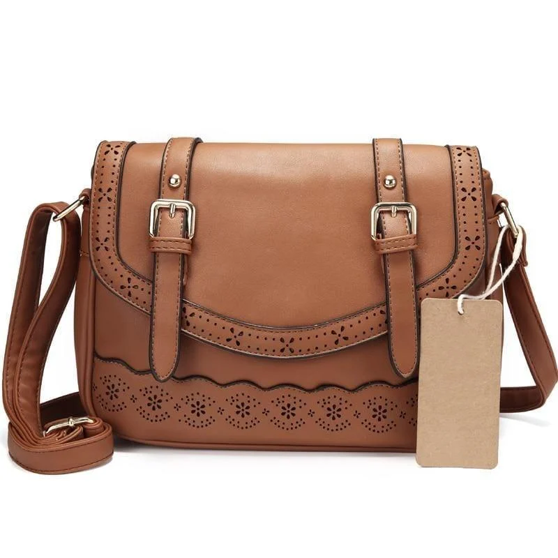 Claire Crossbody Messenger Bag - Glova