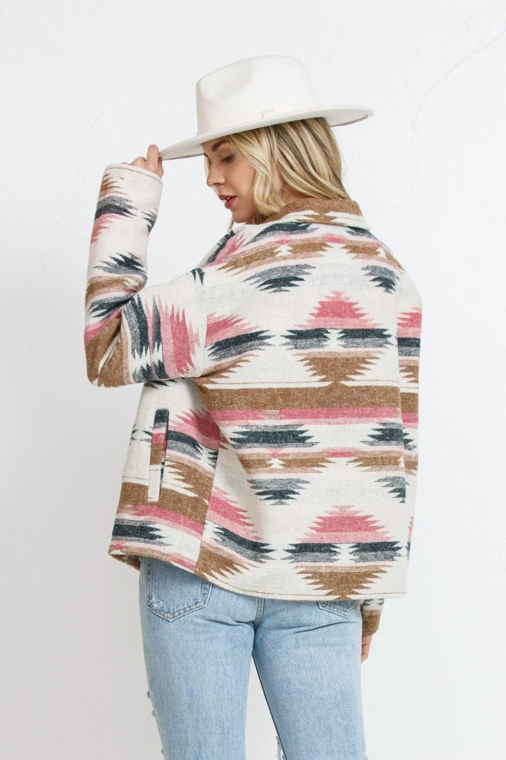 Claudine Aztec Boho Jacket - Glova