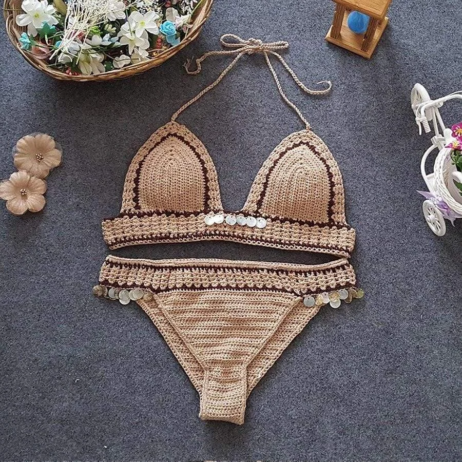 Clementine Knitted Bikini Set - Glova