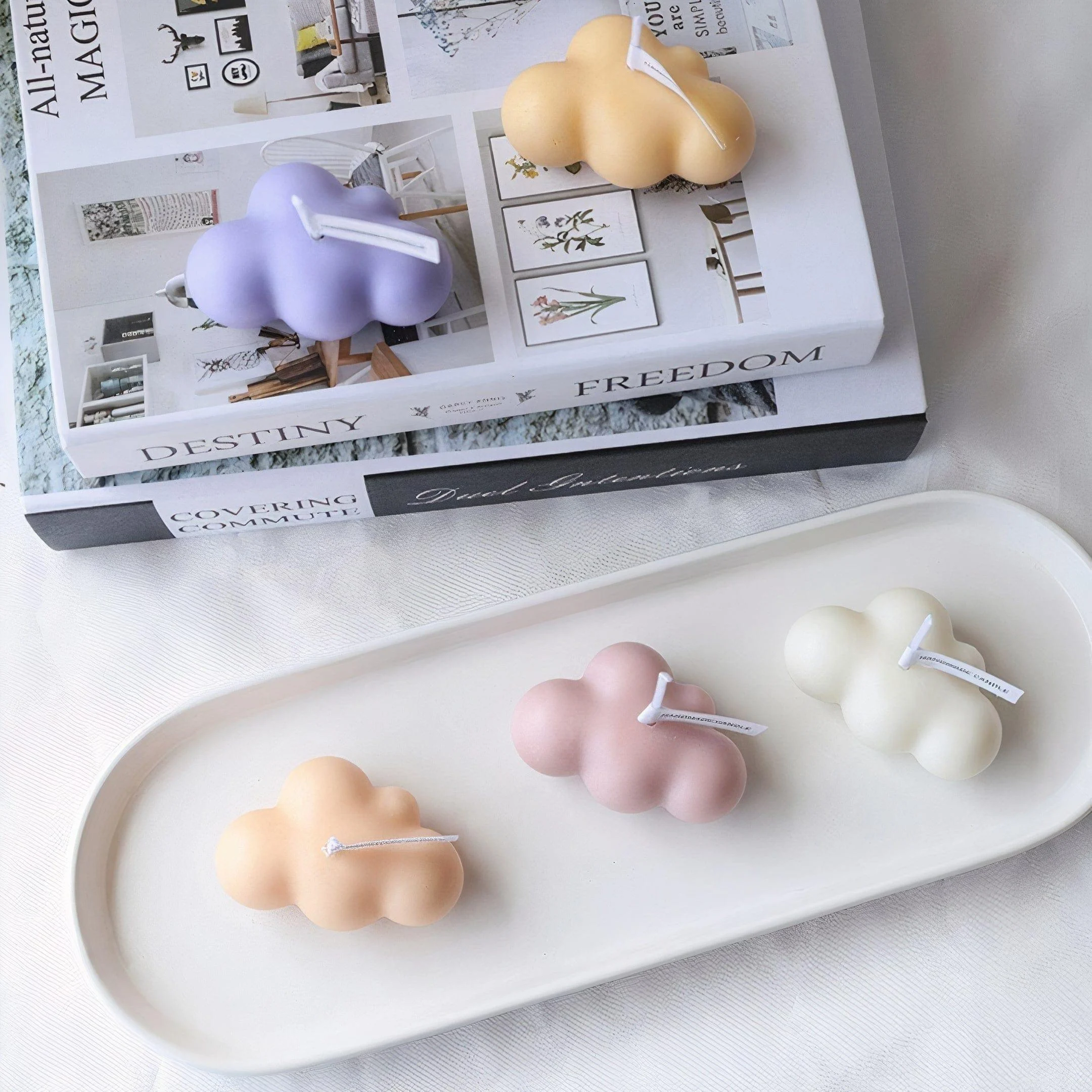 Cloud Shaped Scented Candles - Glova