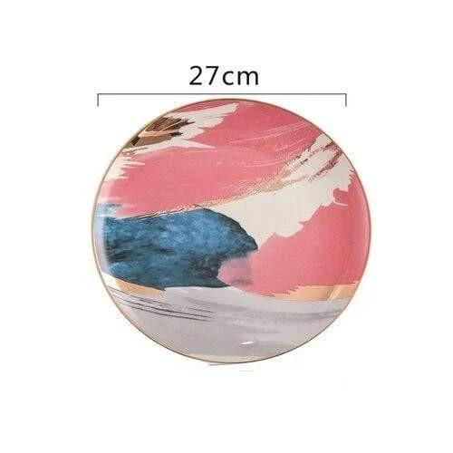 Colored Clouds Plates - Glova