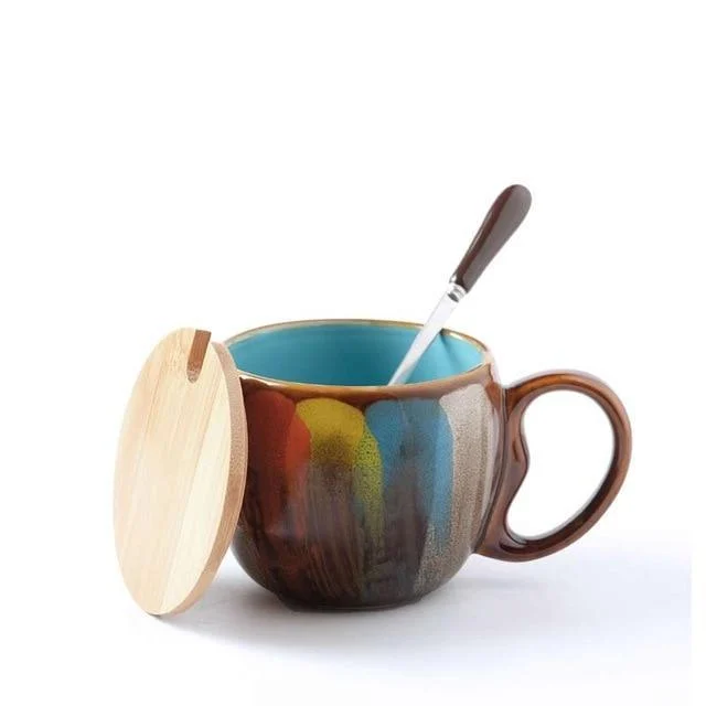 Colorful Hand Painted Mug - Glova